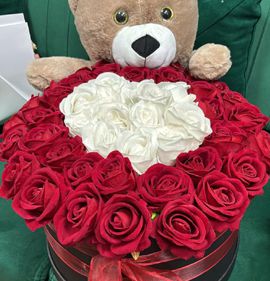 kutu buket aksoy çiçekçilik